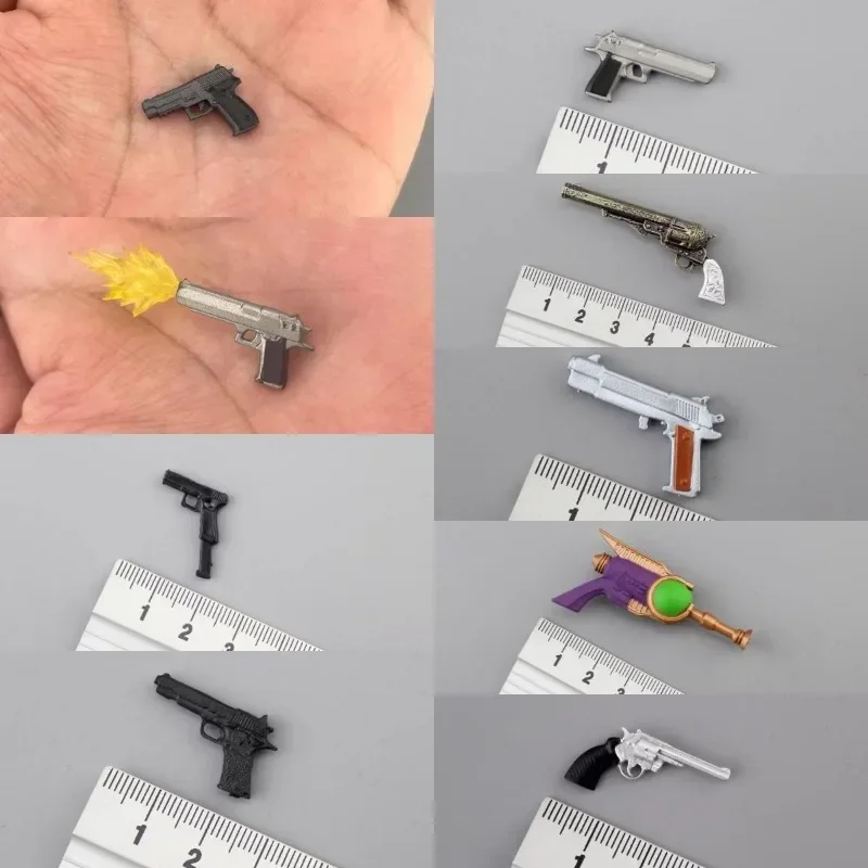 Mini 1/12 Scale Revolver Desert M1911 Eagle Pistol Weapon Gun Model for  6inch Male/Female Action Figure Body SHF Figma Neca