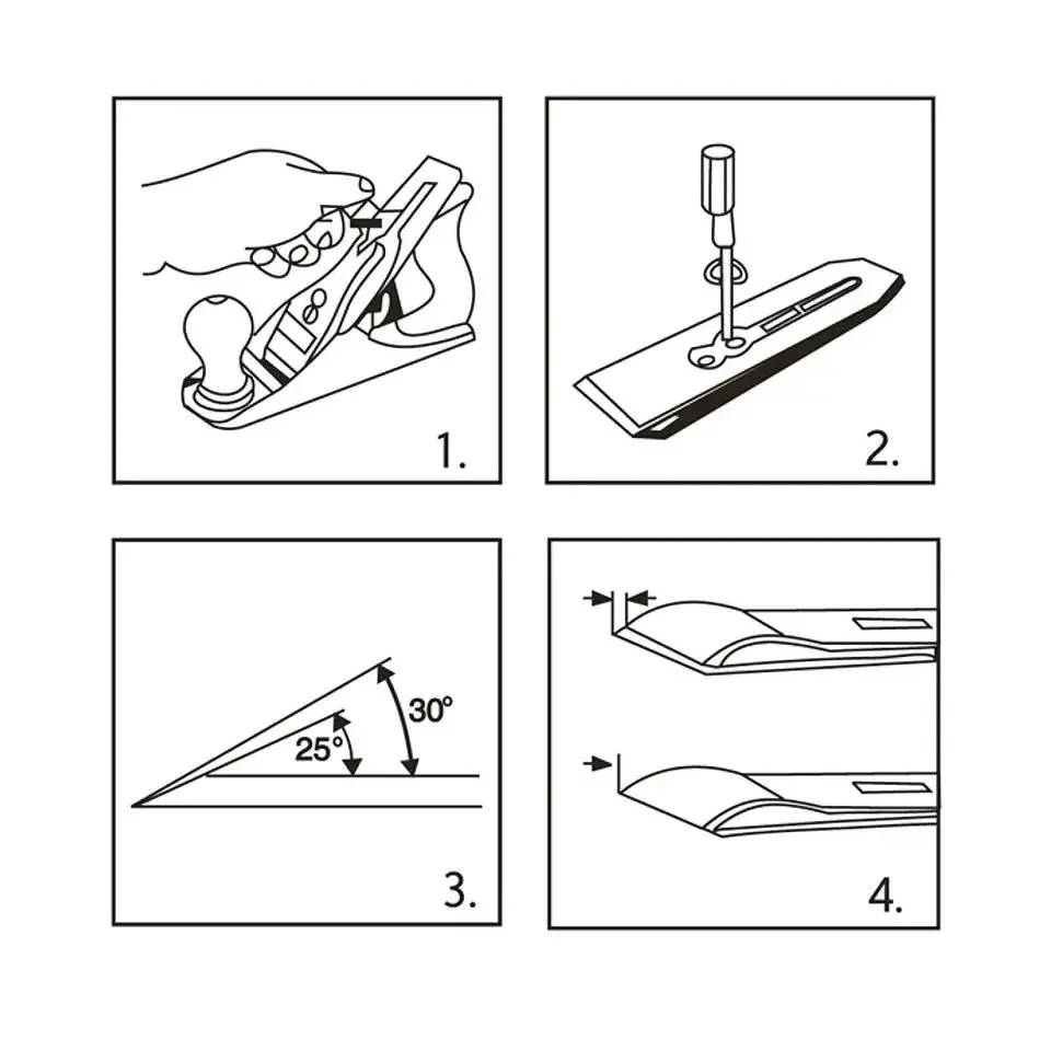 BAYM Aereo con cric in ferro regolabile in acciaio temprato di vendita caldo, strumenti da falegname