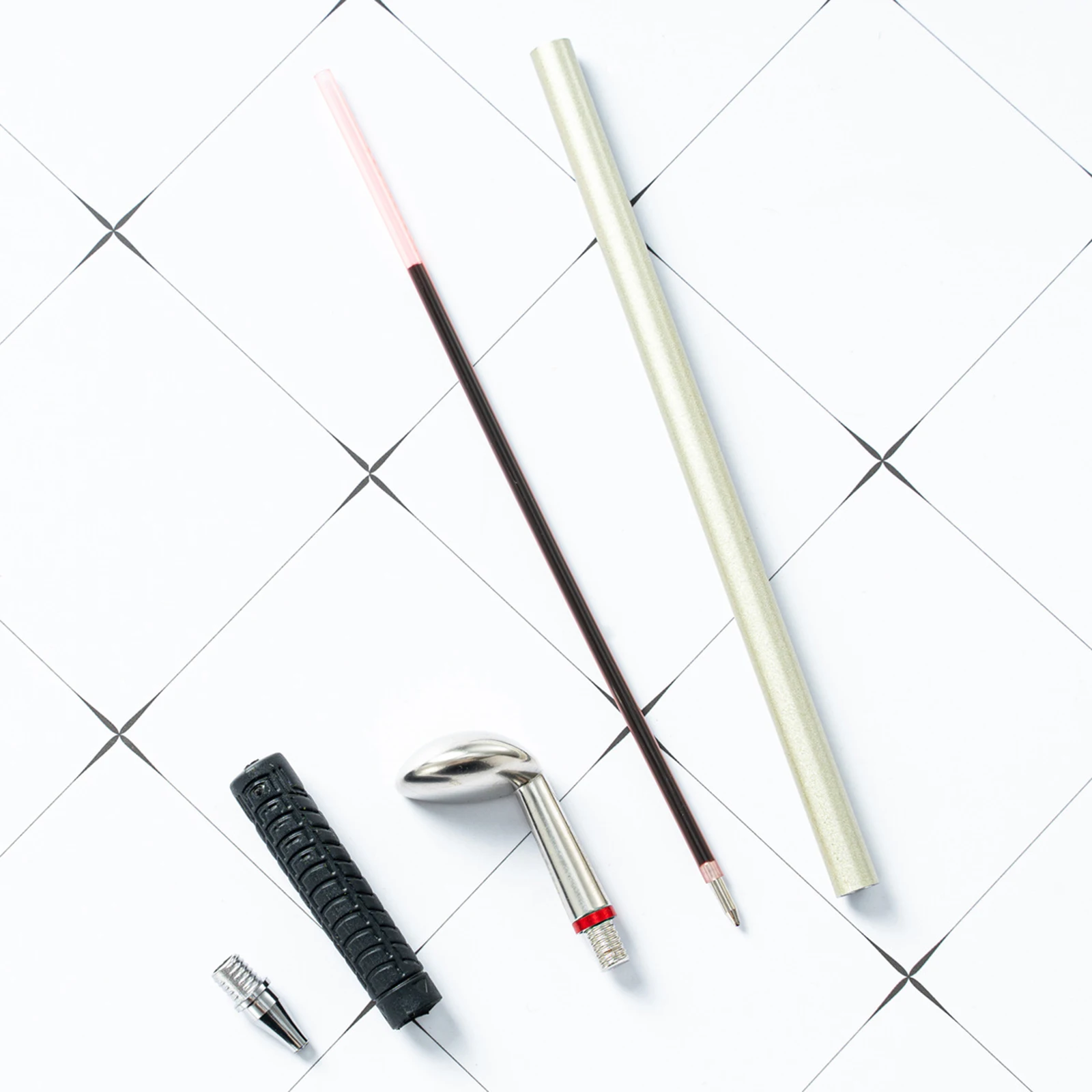 Golf Pen Set Mini Desktop Golf Ball Pen for Men Women Adults Dad Golfer Gift,Golf Club Putter Ballpoint Pen Office Desk Toys