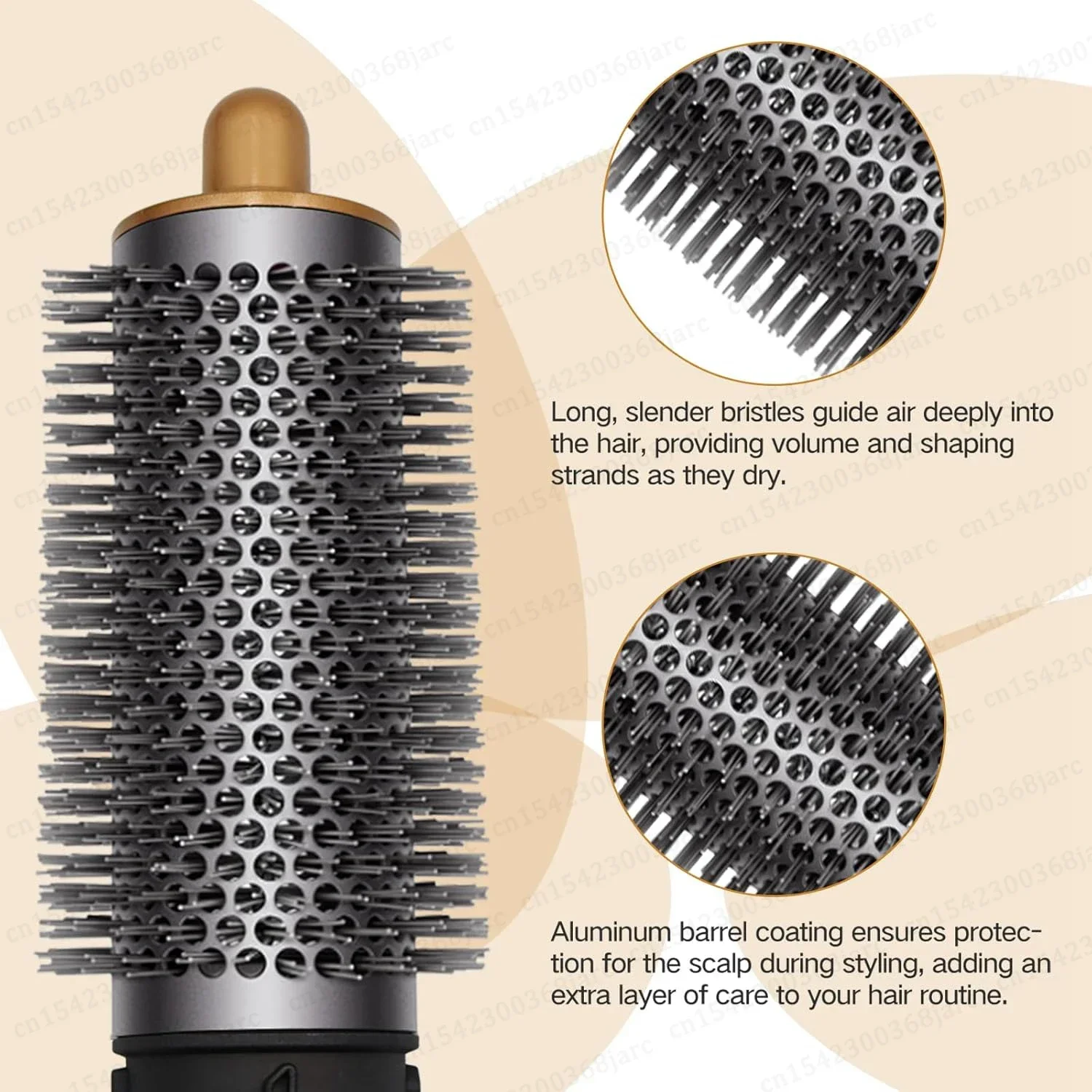 Hair Styler Nozzle Auto Curling For Dyson Airwrap HS01 HS05 Sencicimen X9 Hair Dryer Accessories Multi Hair Curler Cylinder Comb image 4