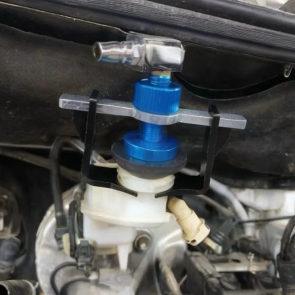 Universal Brake Fluid Bleeder Adapter Kit With Adjustable Brake Reservoir Connector Multiple Types Of Connectors