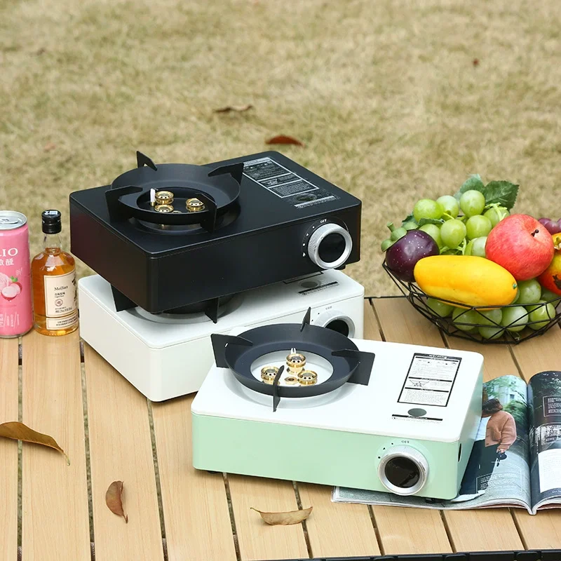 

BUERK 6000W High Firepower Camping Gas Stove Outdoor Portable Cassette Burner Picnic Hiking Trekking Camp Cooking Supplies