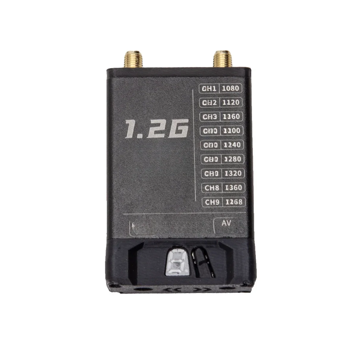 Receiver diversity ground station 1.2GHz notch filter, image stability, compatible with AV output