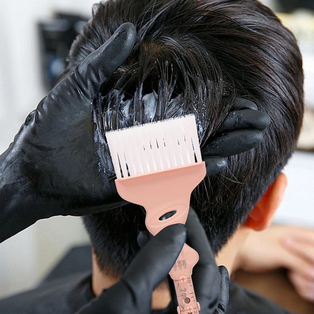 Lokalisierbare Färbepinsel für Haarfärben, Kunststoff, leicht zu reinigen, Rührschüssel, Salon, Friseur, Tönungspinsel, Friseur-Haarschnitt-Zubehör – Detail 10