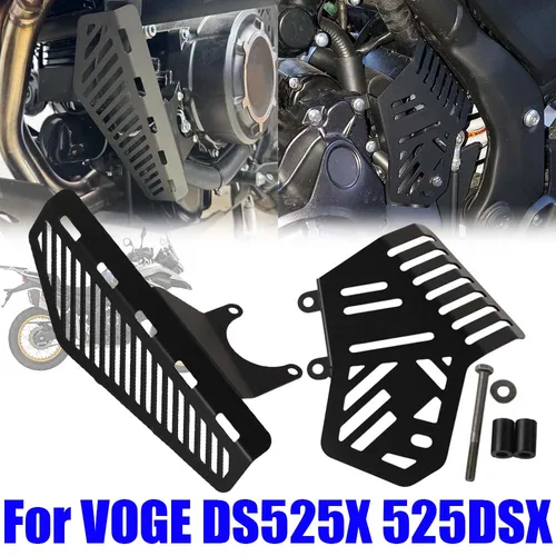 Cubierta de tubos de agua para motocicleta, Protector de cuerpo de acelerador, Protector de embrague de motor para VOGE 525DSX DSX525 DS525X DSX 525 DSX