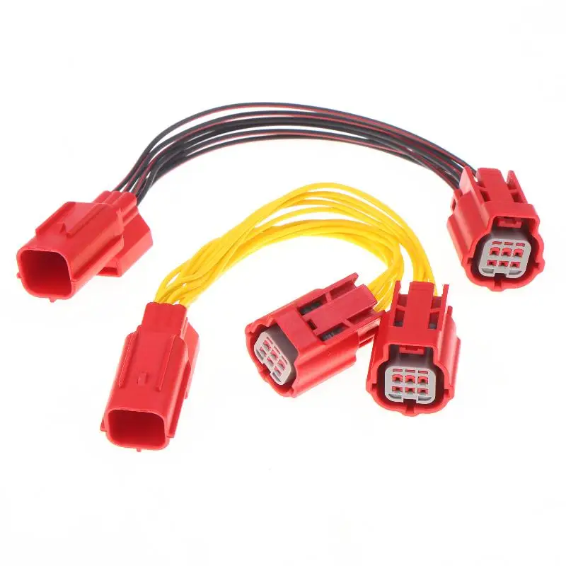 Motorcycle OBD Diagnostic Plug Heat Resistant Fuel Injection Testing Plug 1Pcs DJ7065Y-0.6-11/21 for Professional Garage Repair