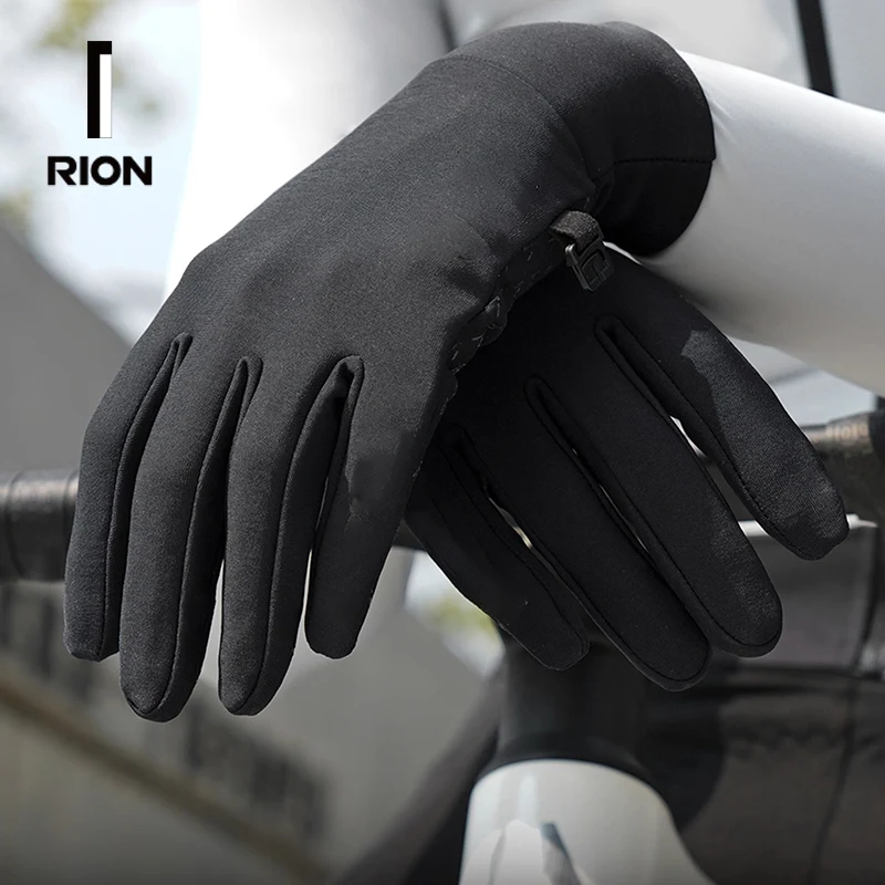 

Mens Winter Cycling Gloves Full Fingers Ouchscreen Gloves Warm Anti Slip Windproof Outdoor Sports Biycle Gloves