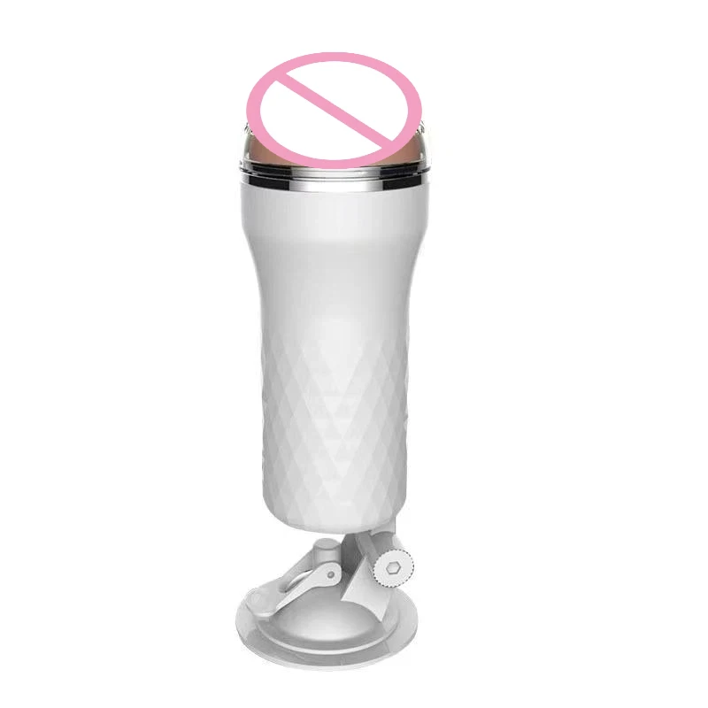 HB1Pcs Male Masturbator Cup Pocket Pussy Suction Cup Lifelike Artiflcial Vaginal Masturbator Sex Toys For Men Adult Erotic Toy