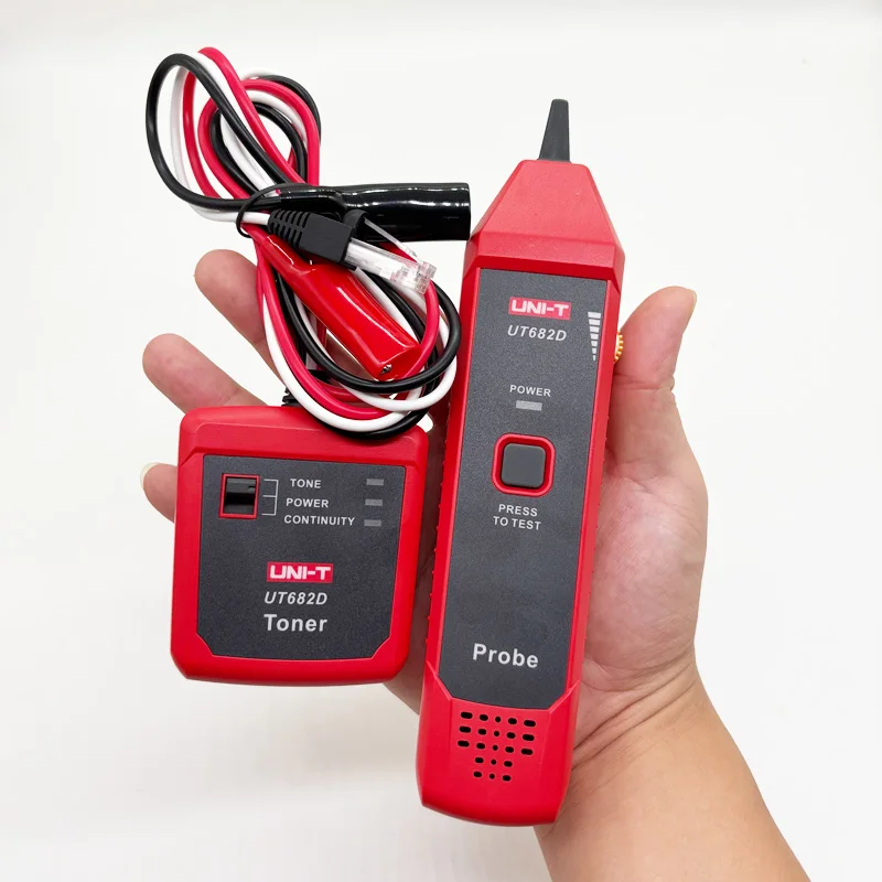 UNI-T UT682D Serie Wire Tracker Toner Sonde Telefonleitung Netzwerkkabel Ethernet LAN Tester Kalibrierungsdetektor Leitungsfinder – Detail 3