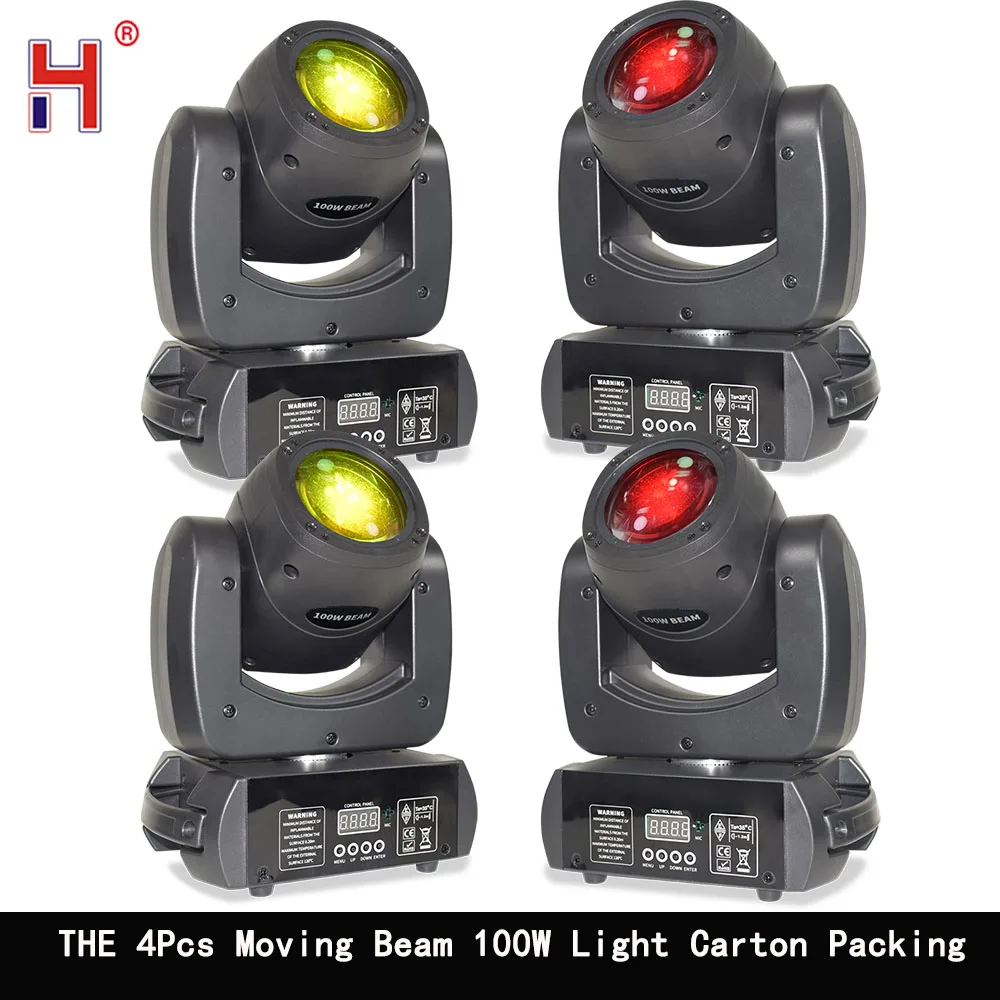 

Mini Led 100W Beam Mobile With 8 Face Prism Effect DJ Light Moving Heads Lights Super Bright For Parties Live Events Stage