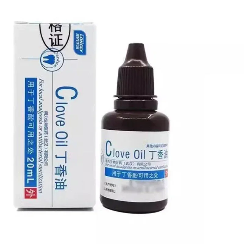 tooth teeth camphor and phenol solution cresol and formaldehyde iodine glycerol clove oil Antibacterial liquid pain relief