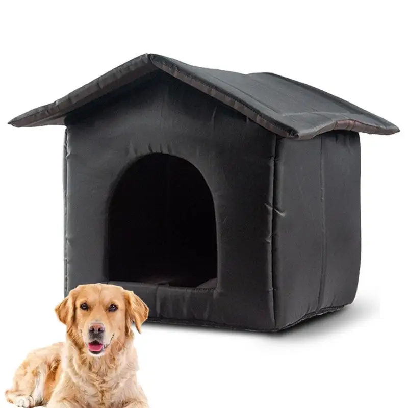 

Cat Houses Foldable Waterproof Pet House Small Dogs Kitten Puppy Cave Nest With Pets Pad For Home Garden Garage Backyard Yard