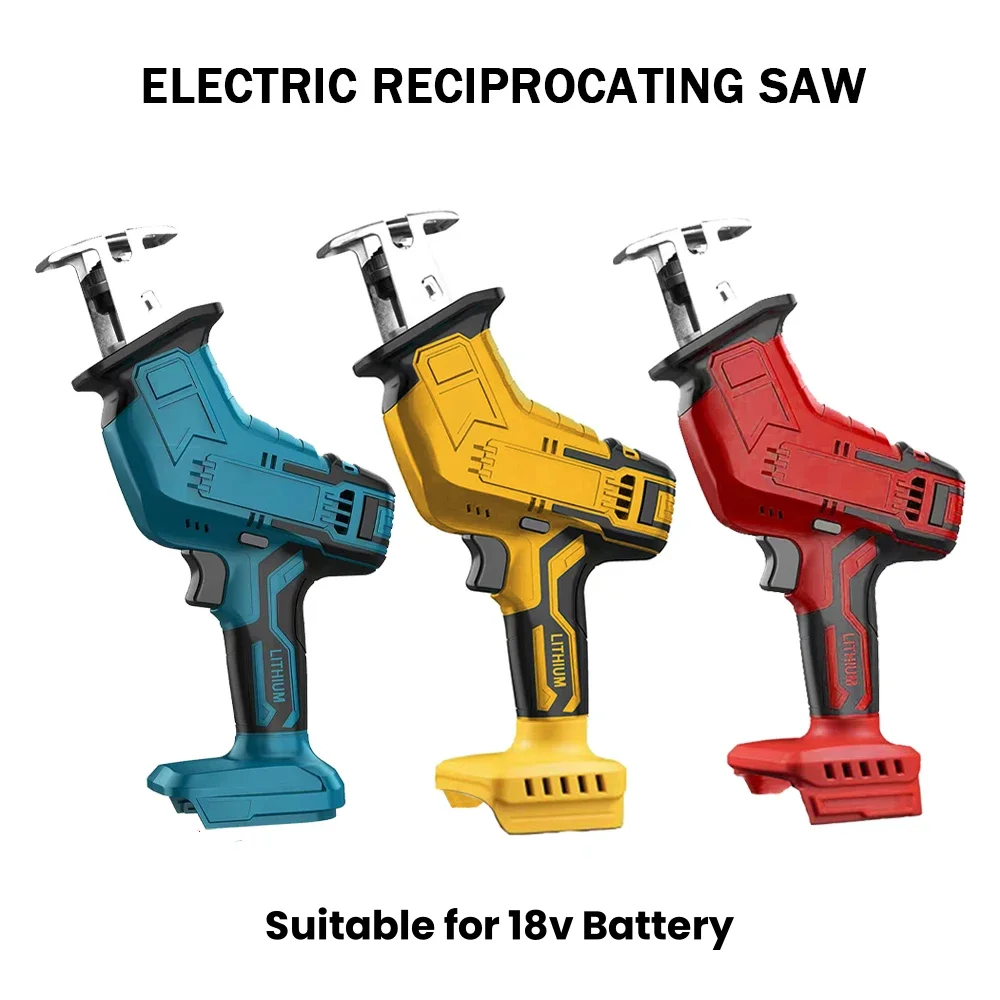 

Беспроводная сабельная пила — многофункциональная электрическая ручная пила для резки дерева/металла/труб, совместимая с литиевыми батареями