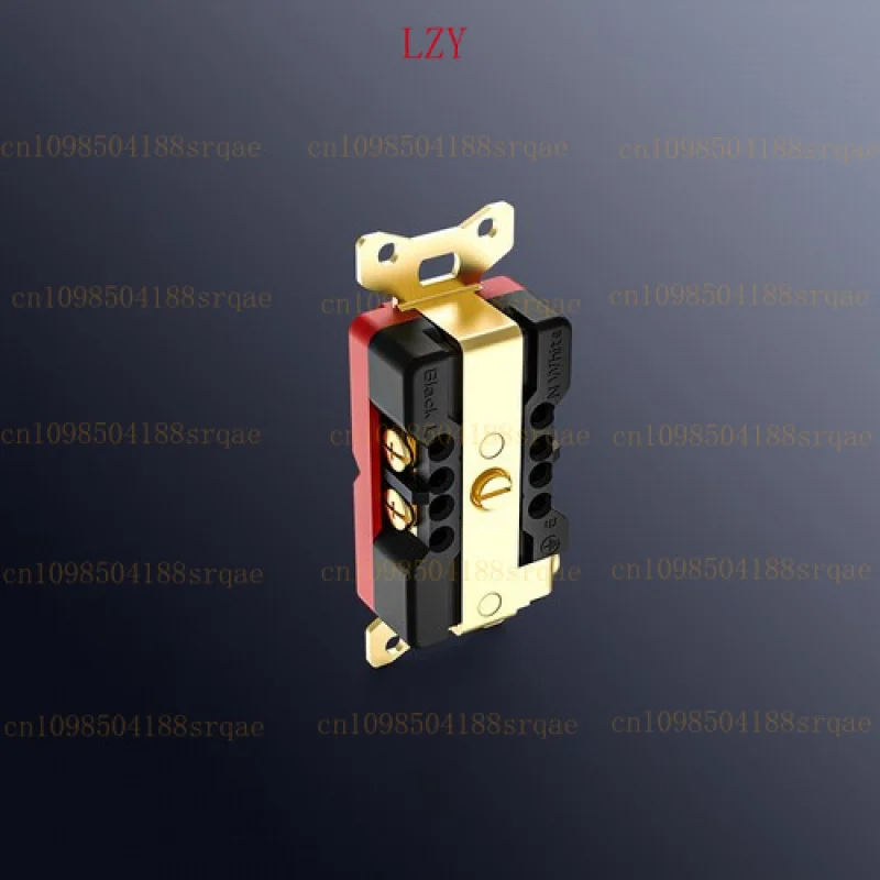 

for Viborg VM02G 100% Pure Red Copper Gold Plated US Receptacle HIFI AC Power Socket