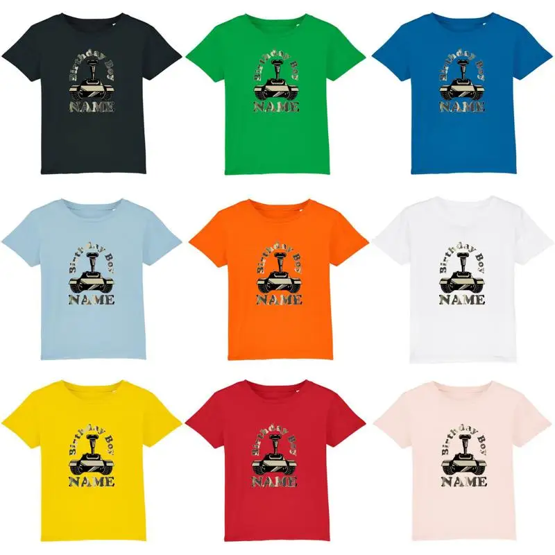 

Персонализированное ваше имя, футболка для мальчика на день рождения, армейская майка, камуфляжный топ