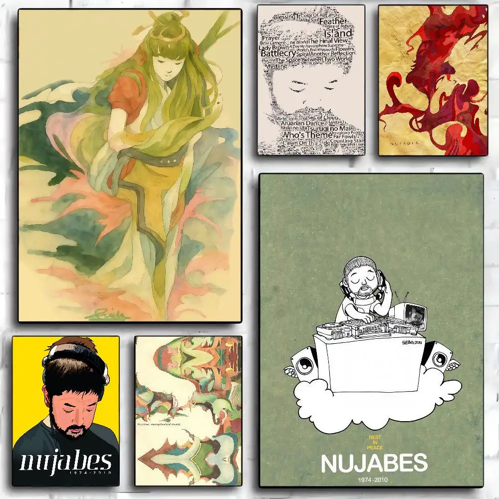 N-Nujabes Album Good Quality Prints And Posters Vintage Room Bar Cafe Decor Home Decor