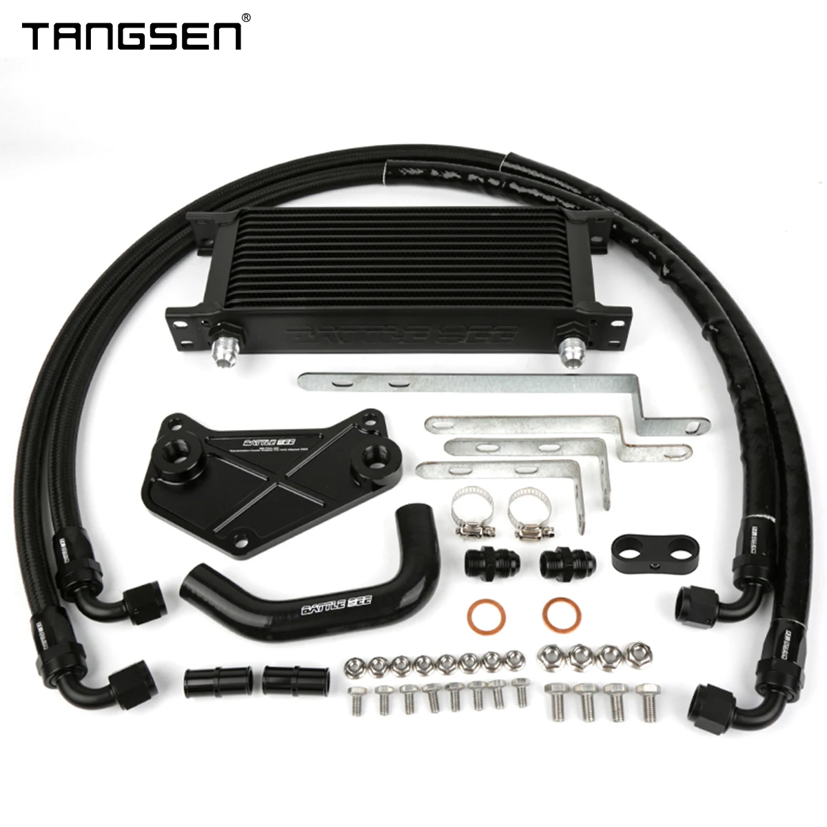 Gearbox Oil cooler Kit for VAG Volkswagen Audi DQ250 oil cooler and 6 SPeed DSG Transmission Cooling System Adapter