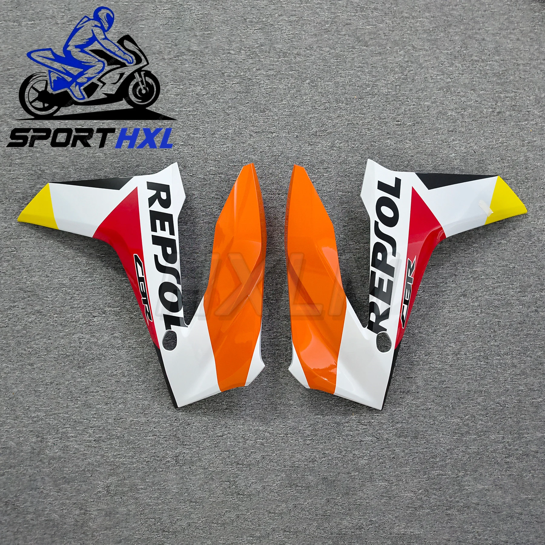 ホンダcbr650r-2024-2025用耐久性absサイドフェアリング、サイドカバー、サイドパネル