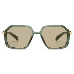 6088European and American Male Aviator Glasses Retro Sunglasses Square Frame Sunglasses Cross-Border Spot Metal Leg Decoration
