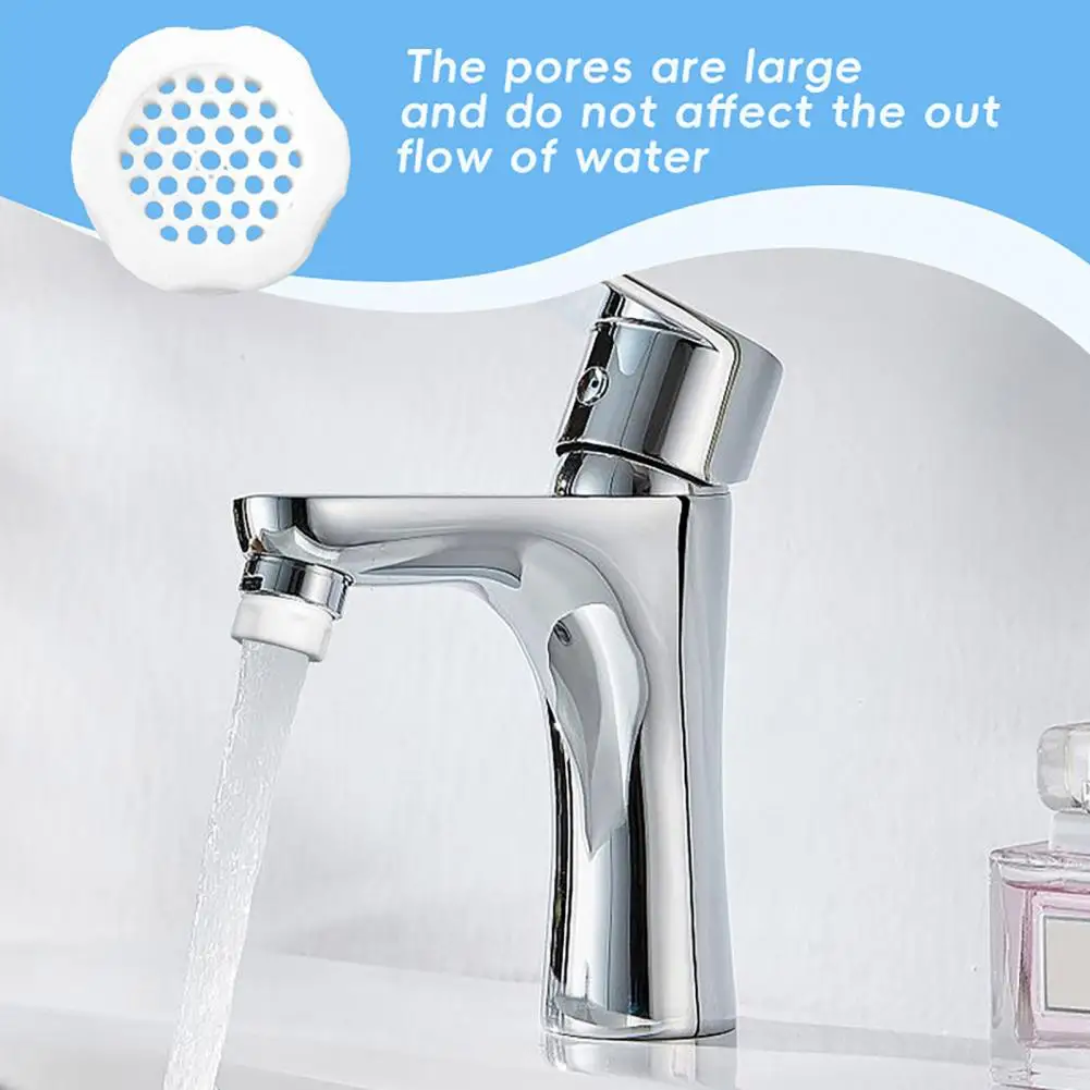 Small Faucet Filter Universal Sink Water Faucet Filter Set for Home Kitchen Bathroom 6 Pack Replacement Parts for Tap for Clean