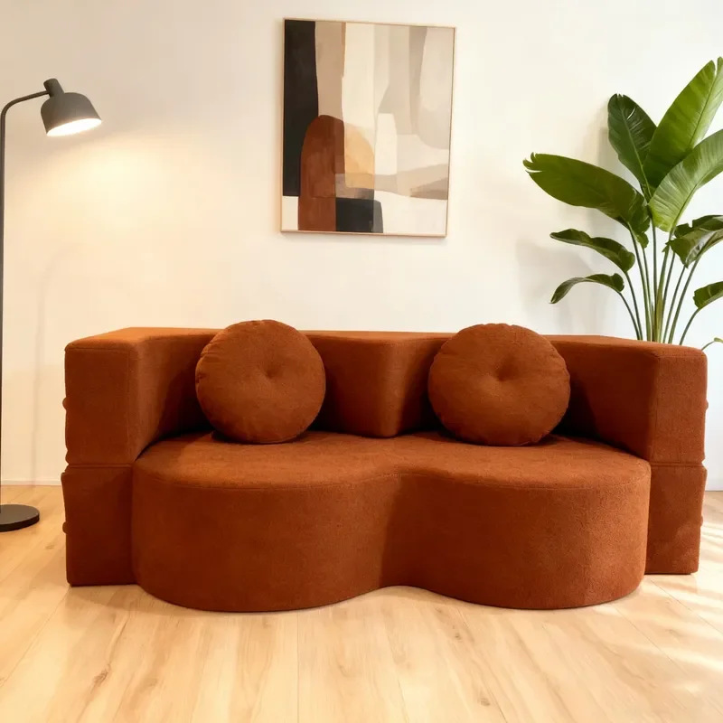 Foam Modern Set Furniture Compressed Sofas Vacuum Packaging Living Room Compressed Sofas Modular Memory Foam Couch Compress