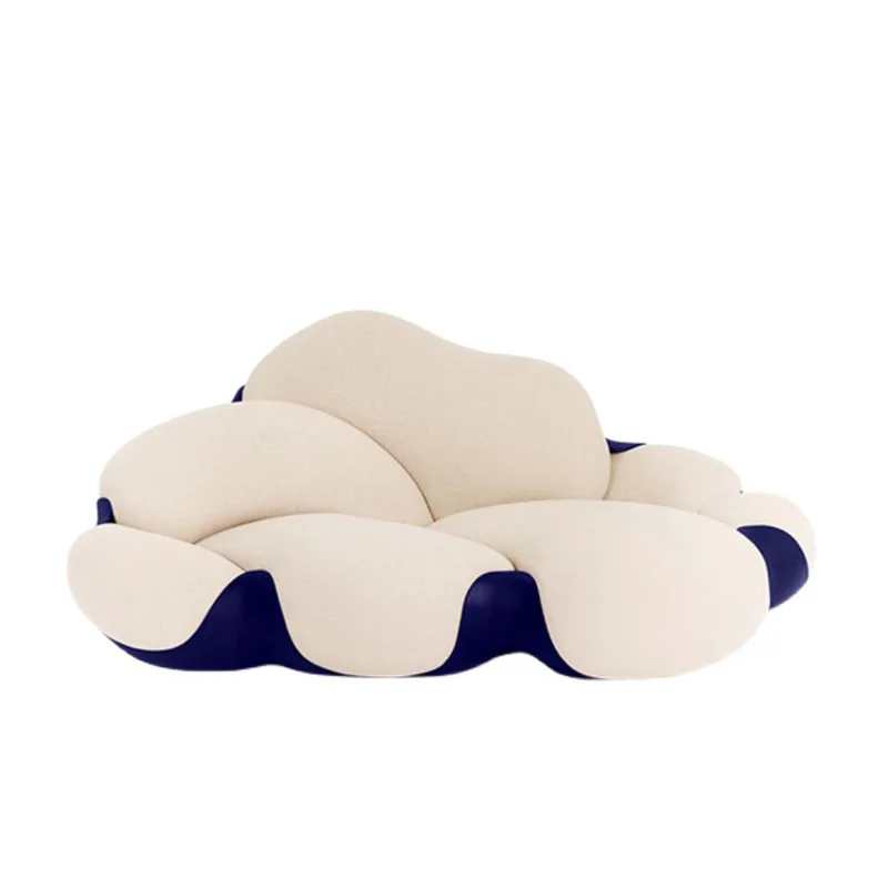 

Designer personalized creative minimalist fiberglass cloud sofa hotel villa rest area special-shaped lazy