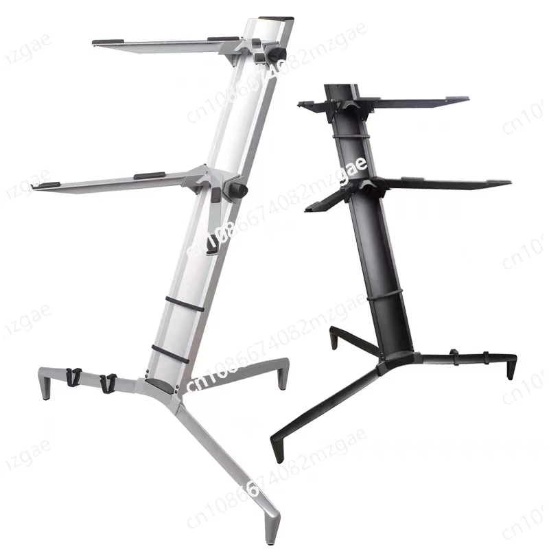 

Professional double-layer electronic piano aircraft keyboard rack aluminum