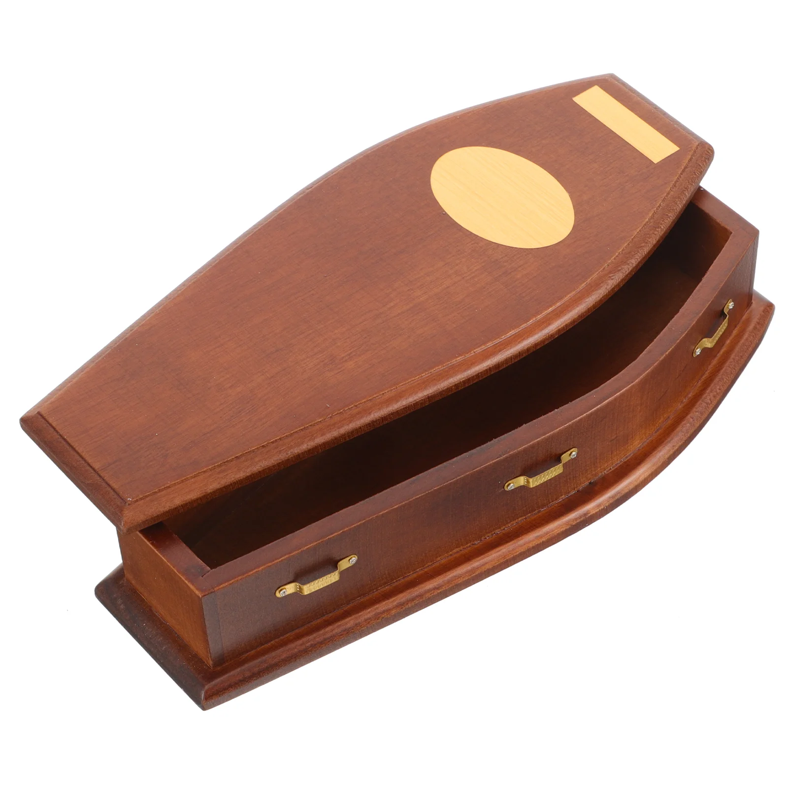 

Mini House Accessories 1:12 Dollhouse Furniture Model Ornaments Micro Scene DIY Small Coffin ( Color) Toy and