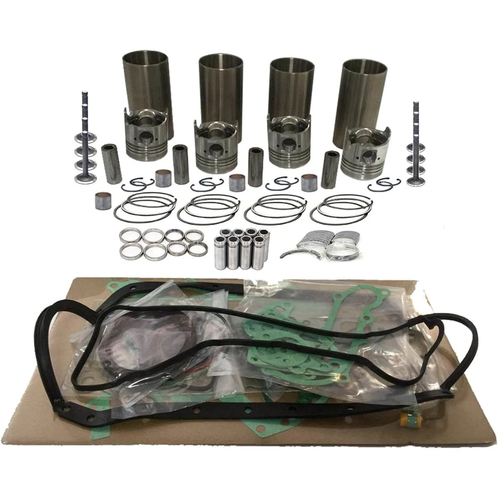 Комплект для капитального ремонта 4D55 4D55T, подходит для Mitsubishi L200, L300, Pickup, Pajero, замена оригинального.