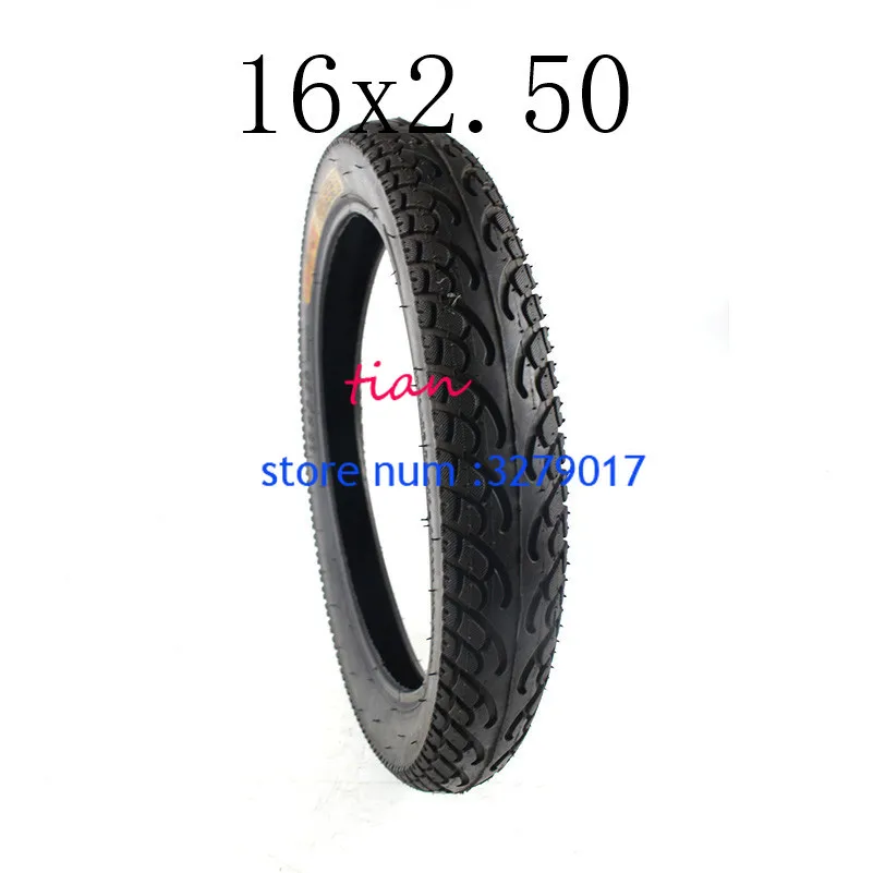 Free Shipping Good Reoutation 16x2.50 64-305 Tire and Inner Tube Fit  Small BMX ,Scooters and Electric Bikes Kids Bikes