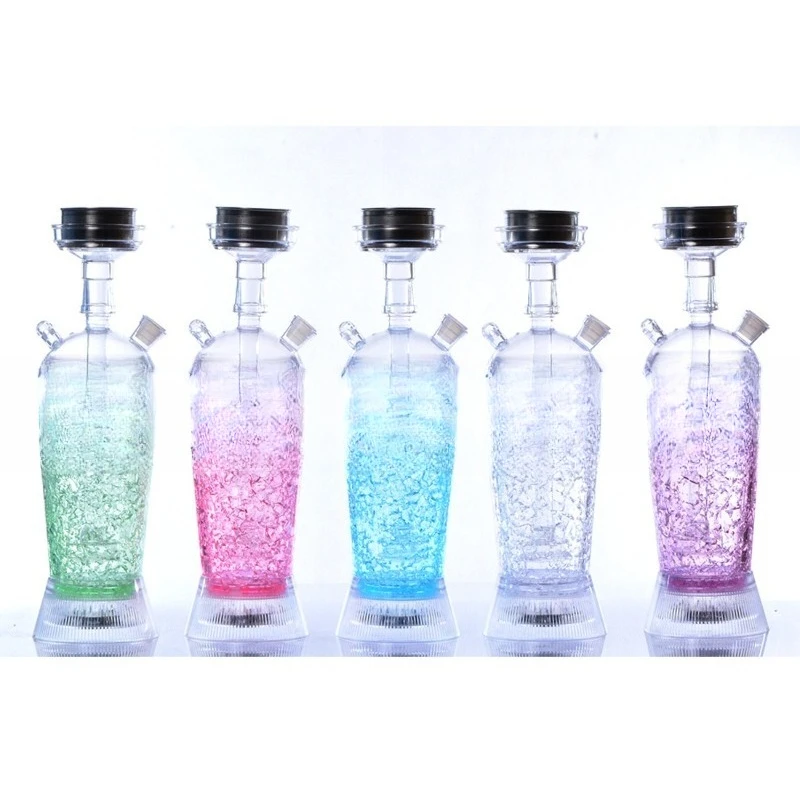 

Home Bar KTV Night Show Acrylic Hookah with LED Light