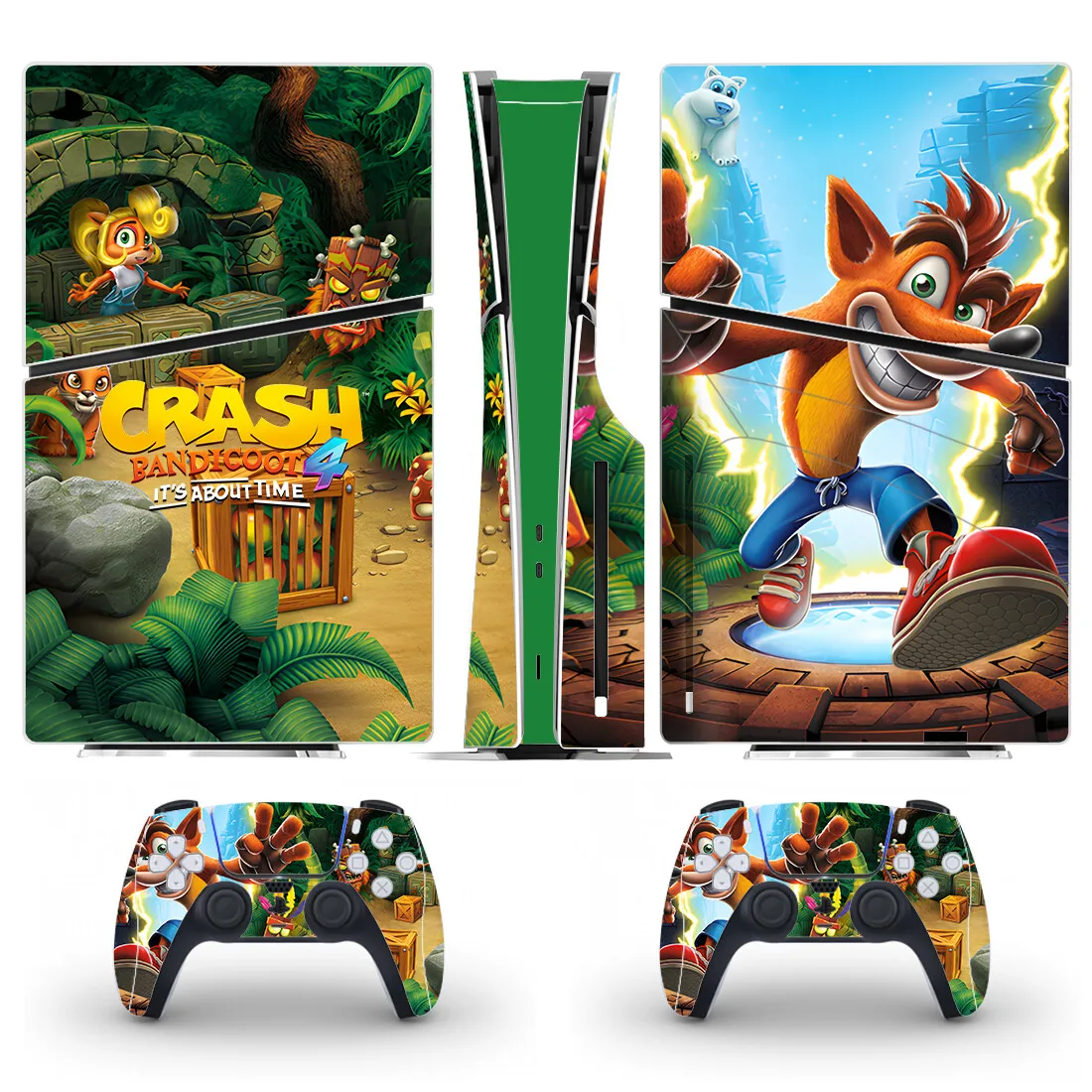adesivo-de-vinil-para-console-e-controles-ps5-slim-skin-para-disco-do-jogo-crash-bandicoot