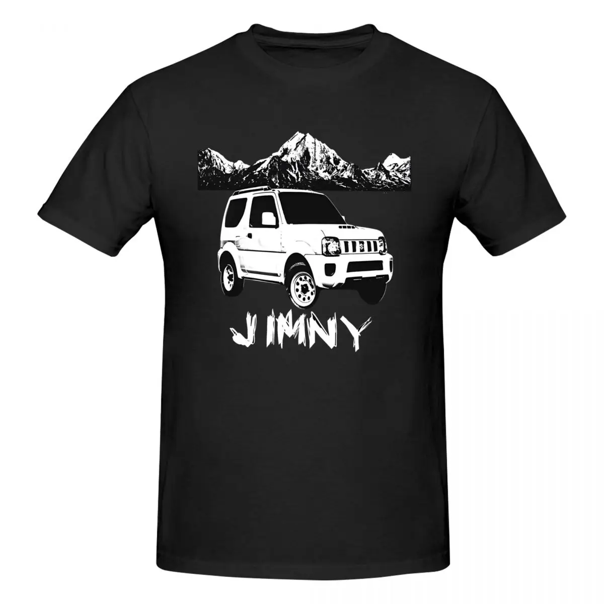 Jimny Men\'s T Shirt S-SUZUKI Casual Tees Short Sleeve O Neck T-Shirt 100% Cotton Gift Idea Tops