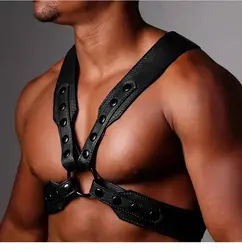 Harness Men Fetish Leather body belt Men BDSM Bondage Sex Toys Adult Sex Costume Men Outfit For Couples Body Lingerie Sexy Tank