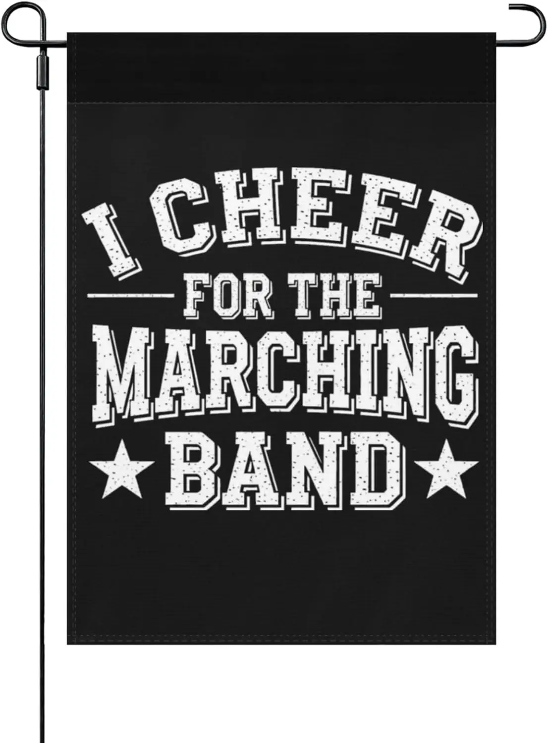 I Cheer For The Marching Band Funny Garden Flag 12x18 Humorous Garden Flags For Beach Outdoor Decor yyi