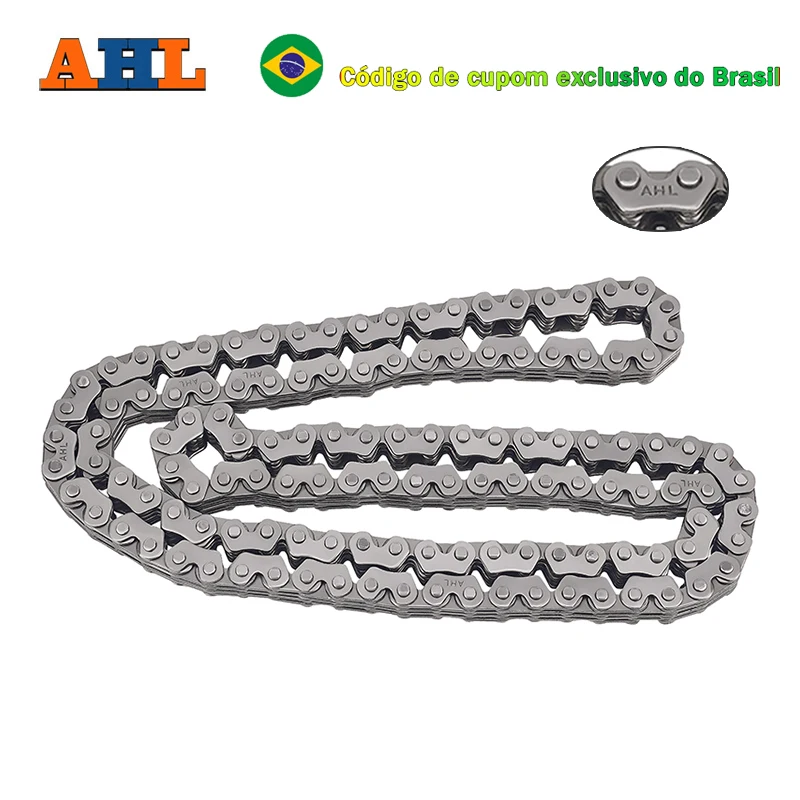 Árvore de Cames da motocicleta Corrente do Sincronismo 124 Links Para Suzuki LTA450X LTA500F LTA500X LTF500F DR500 DR600 DR600S DR650R DR650SE SP500