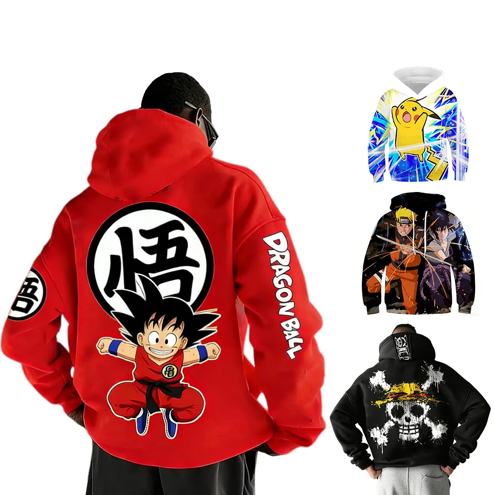 

Bandai 3D Print Sweatshirts for Men Women Street Style Fashion Hip Hop Hoodies Skateboard Basketball Baseball Outdoor Sport