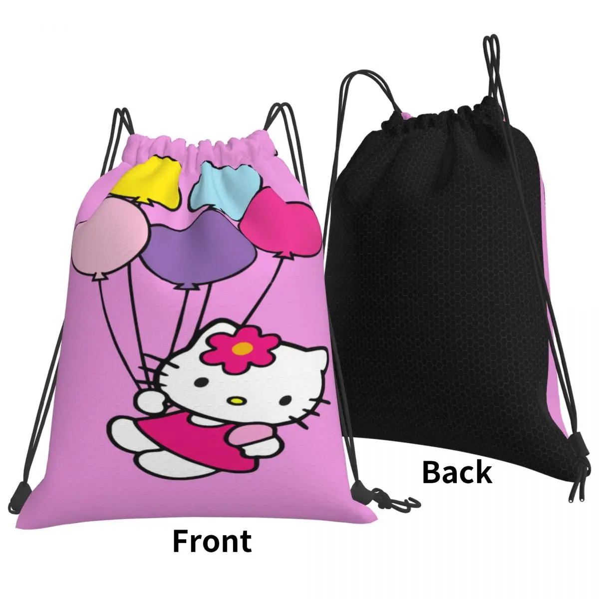 Sac à main de voyage portable Hello Kitty, sac à bandoulière de proximité, sac de rangement, sacs d'épicerie initiés, tr/min