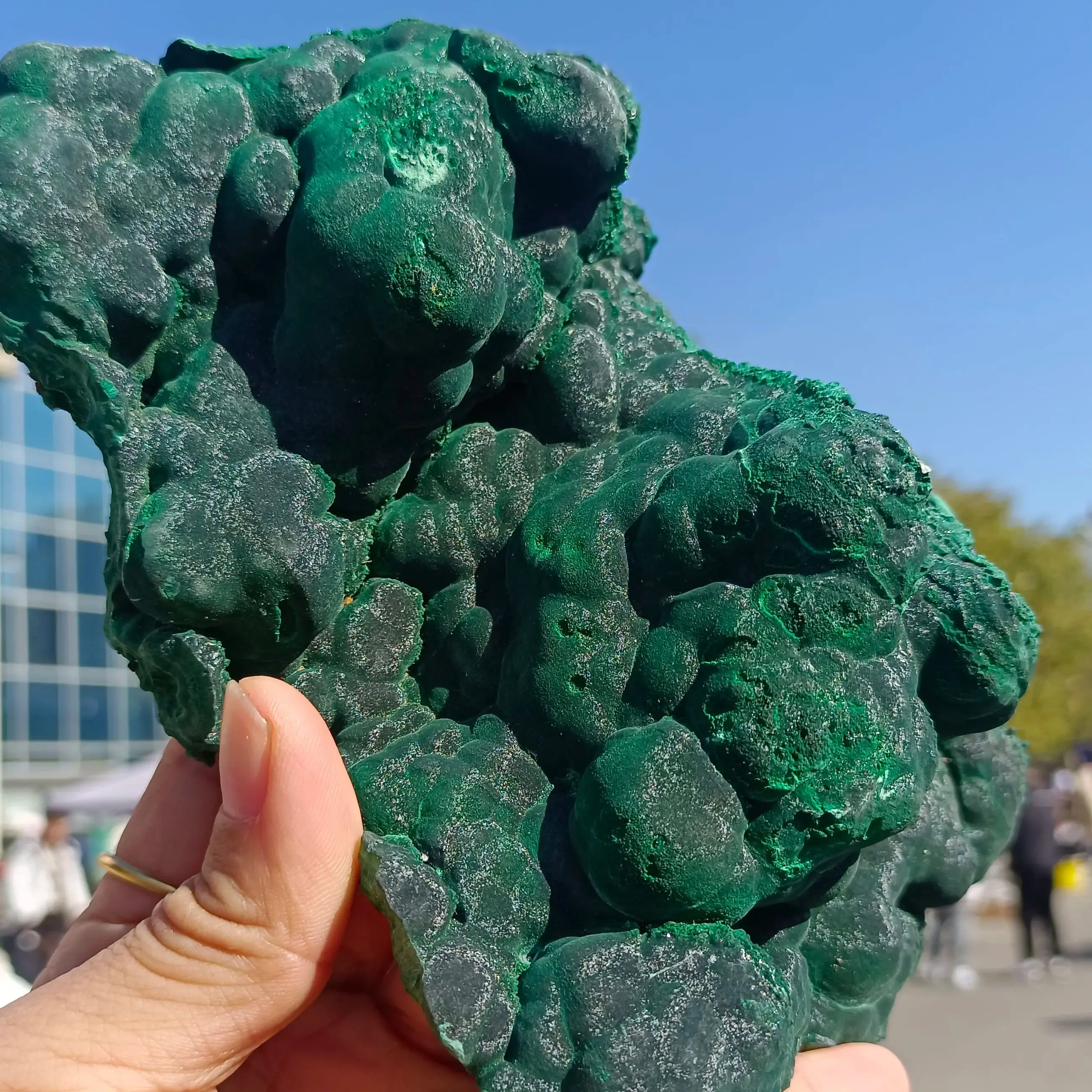 Natural Green Malachite Cat's Eye Clusters,Quartz Crystal Malachite Rough Stone Clusters, Mineral Spiritual Healing
