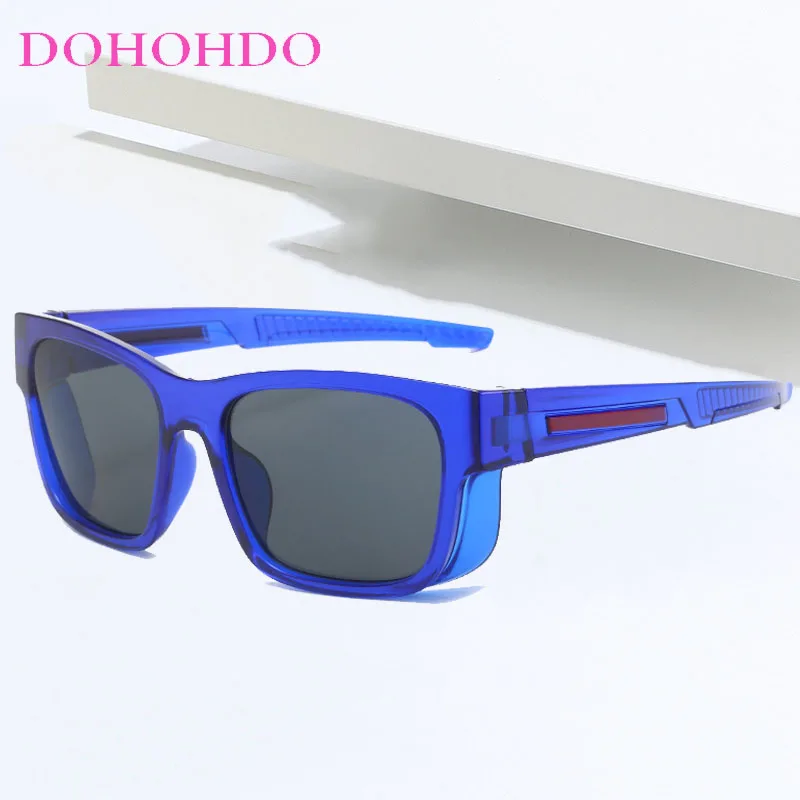 

2025 New Brand Design Men Outdoor Sports Sunglasses Women's Fashion Rectangle Glasses UV400 Surfing Boating Cycling Sun Glasses