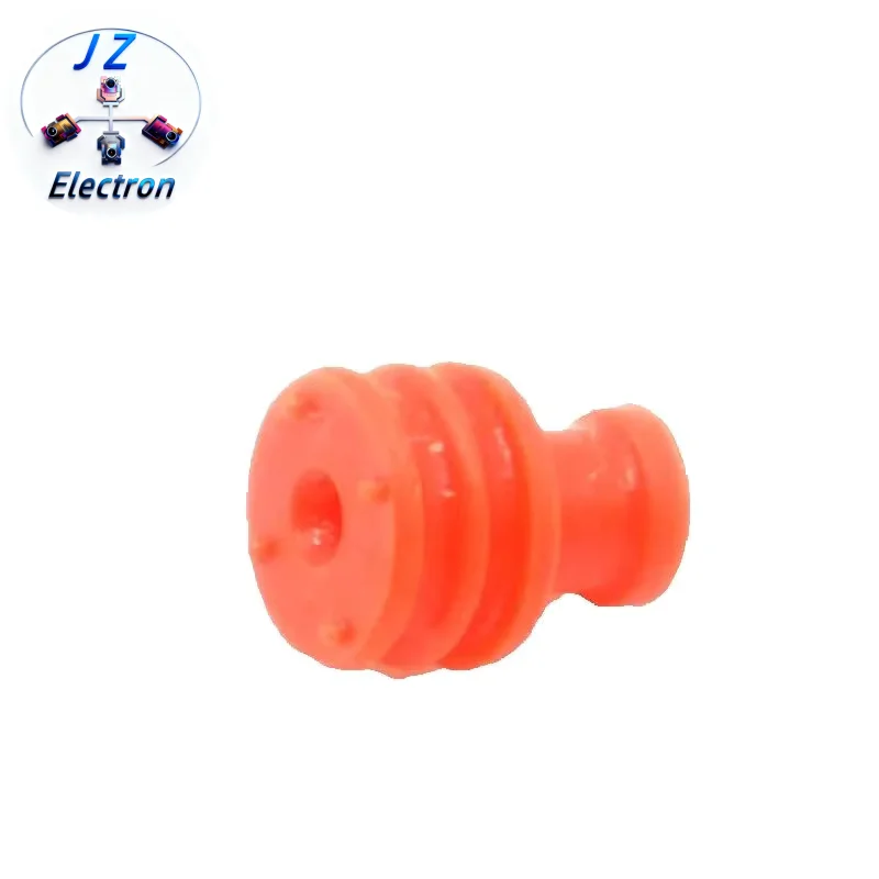200PCS Original genuine 13834630 Red Individual Loose Round 1 Way Cable Cavity Seal For Car Smart Electronic Devices Automobile