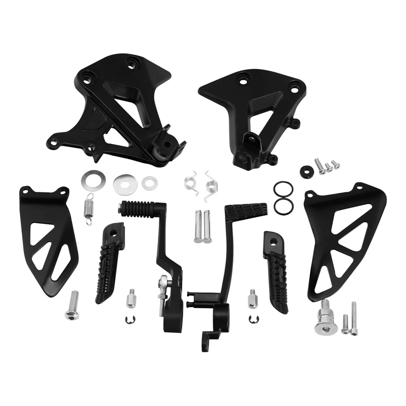 Motorcycle Front Driver Footpegs Footrests Bracket Fit For Suzuki GSXR1000 2017-2025