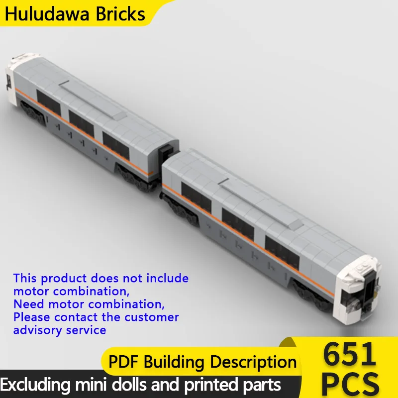 

Модель городской автомобиль MOC, строительные кирпичи, метро-компьютер, быстрый поезд, модульная технология, детские праздничные подарки, сборка игрушек, костюм