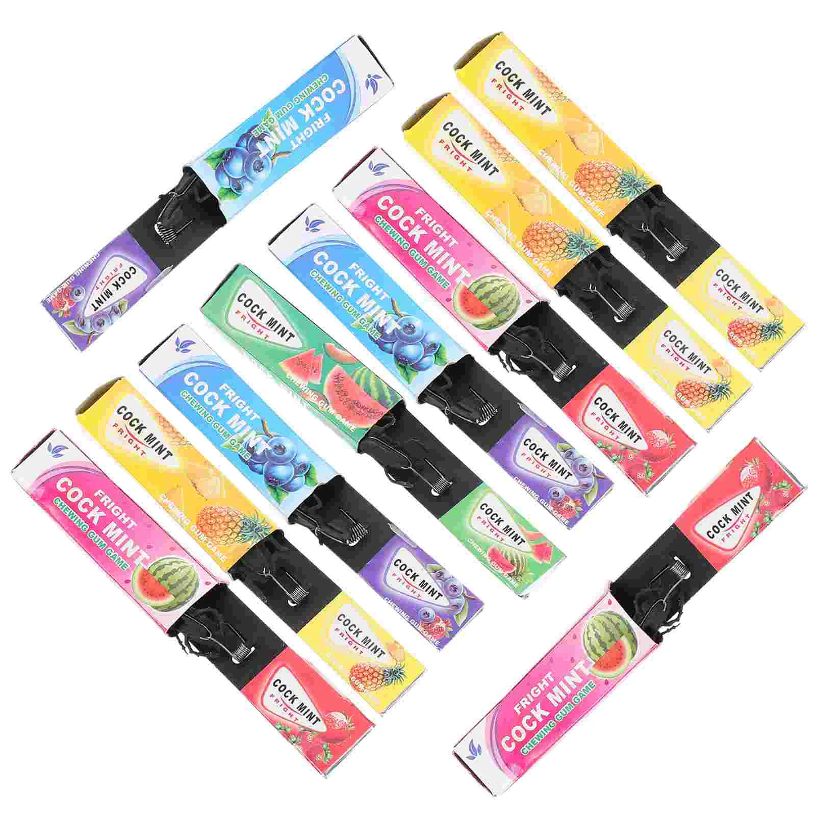 10 Pcs Chewing Gum Prank Shocking Joke Funny Tricks Halloween Toy Toys Fool's Day Favors Props Poo Baby