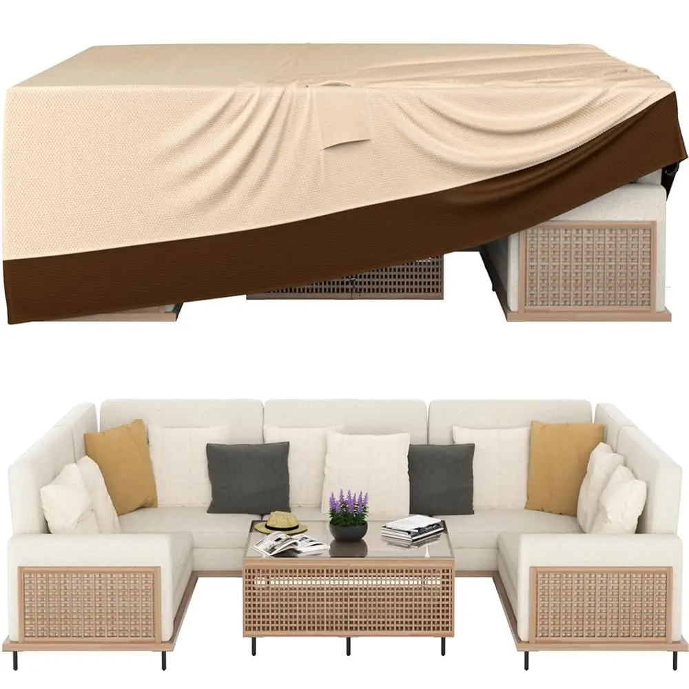 

Patio Furniture Covers, Outdoor Furniture Cover Waterproof, General Purpose, Outside Table And Chair Covers, Heavy Duty 600D