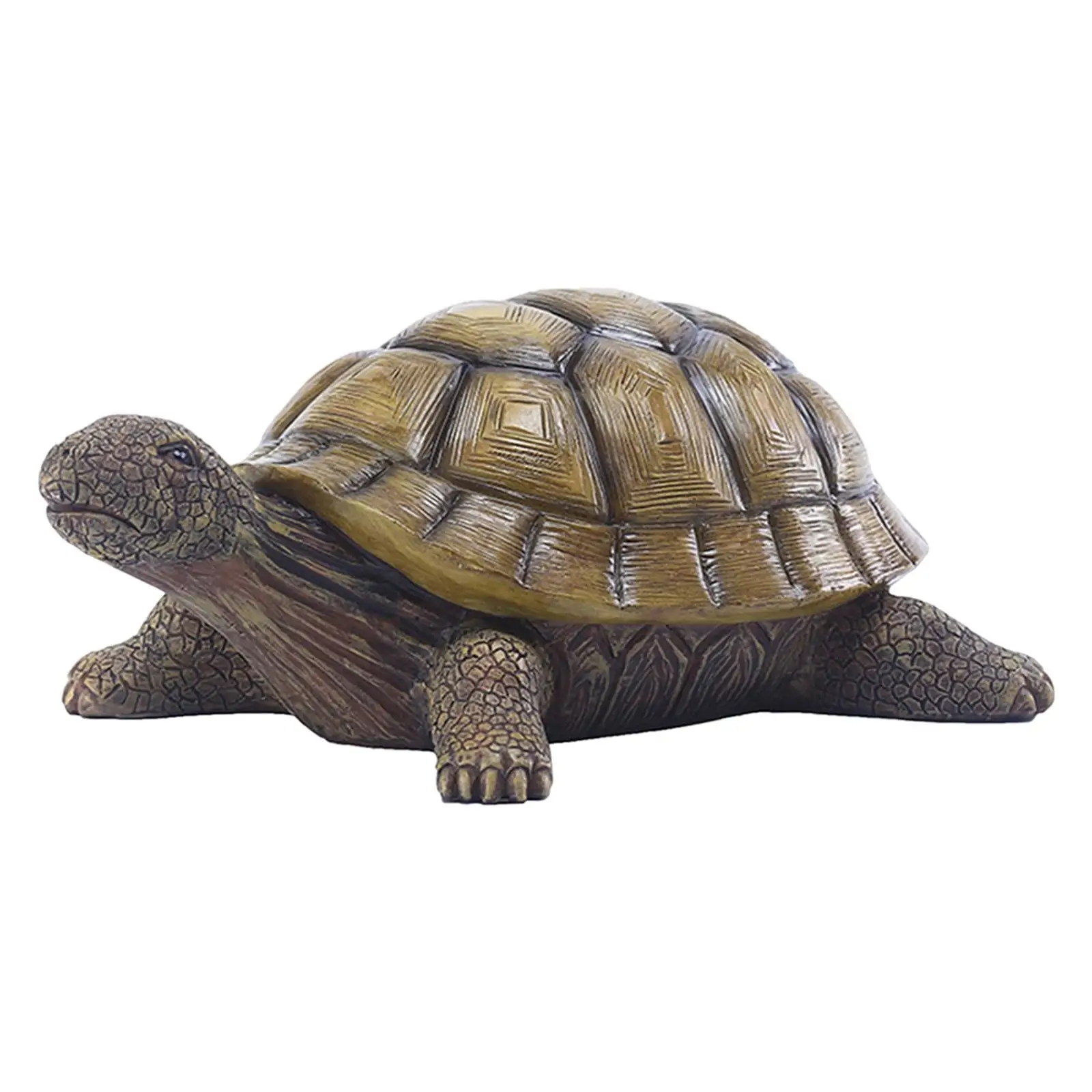 Resin Tortoise Statue, Animal Sculpture, Garden Sculpture, Tortoise Figurine, Outdoor Decorative Statue Decoration Ornament