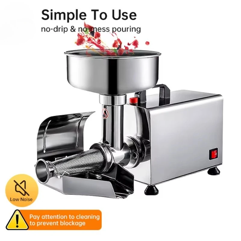 Elektryczna wyciskarka do pomidorów ze stali nierdzewnej 450W JM-1C, wyciskarka do marmolady mango (do domu, restauracji i handlu detalicznego) - sprzedaż bezpośrednio od producenta