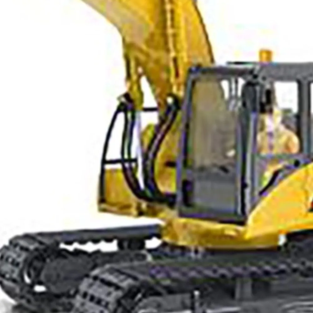 Escavatore Elettrico RC HUINA 1/14 1535, Telecomandato, 15 Canali, 2.4G, Batteria Inclusa, Effetti Sonori e Luminosi, Modellino Giocattolo