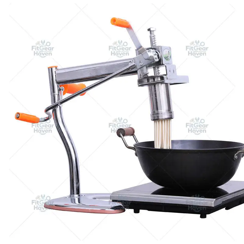 Bed Pressing Naked Noodle Machine Handmade Small Noodle Maker for Home Kitchen Use