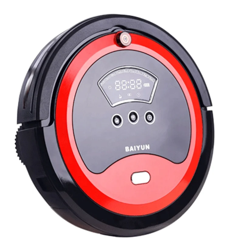 New Entry level small size automatic robotic cleaner fast Charge wireless mobile power phone charger smart vacuum cleaning robot